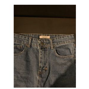 Topshop blue mom jeans new